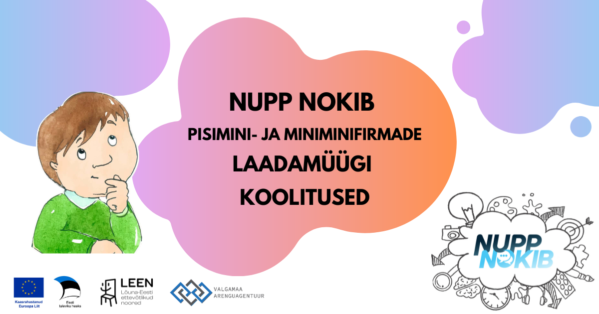 Pisimini- ja miniminifirmade laadamüügi koolitused 06.04, 07.04 ja 08.04.2026