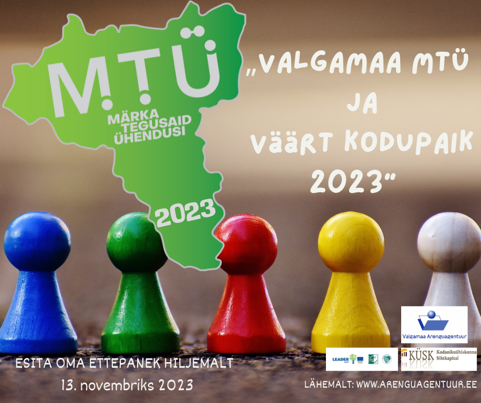 &nbsp;Ootame kandidaate konkursile "Valgamaa MT&Uuml; ja V&auml;&auml;rt Kodupaik 2023"