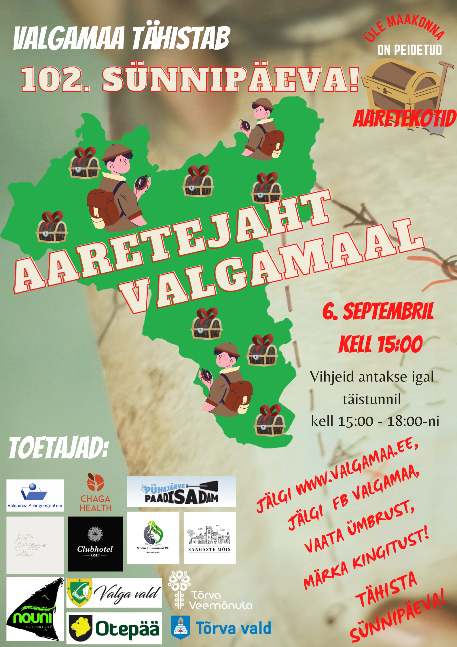Aaretejaht Valgamaal