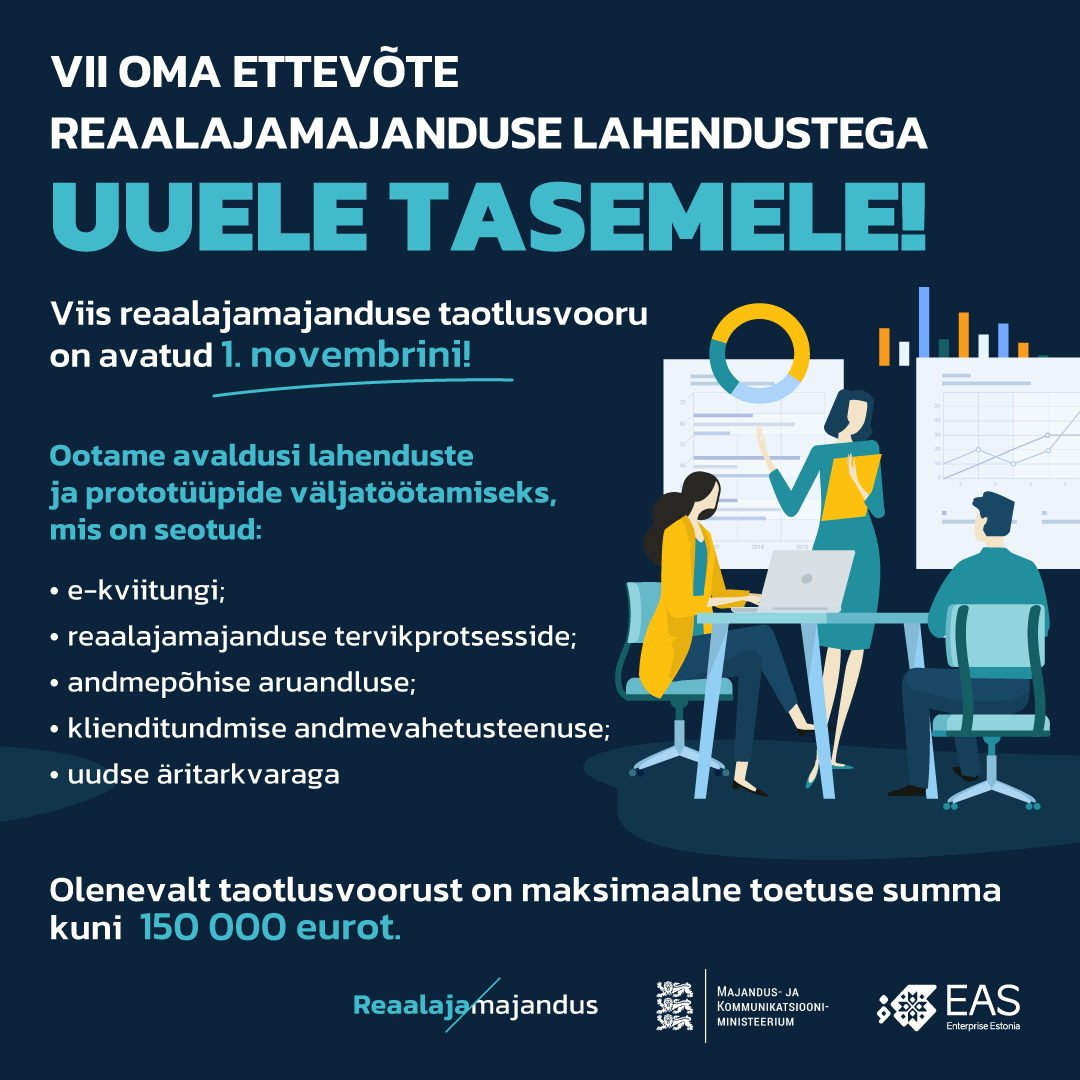 Uus RTE toetusmeede on avatud!